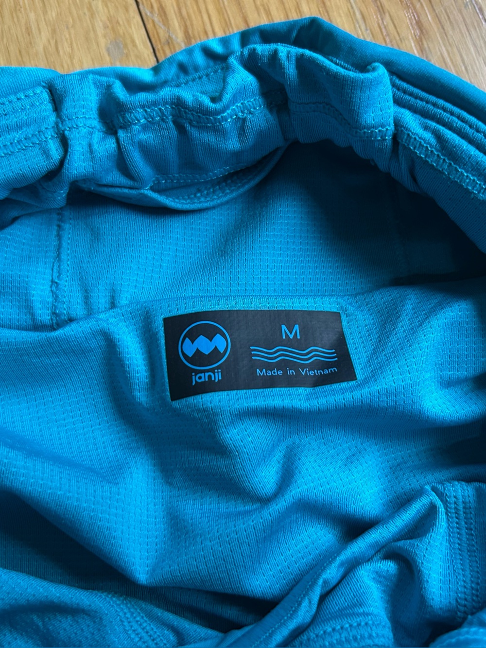 Janji running shorts Marmot Teal Athletic Shorts with Elastic Waist - Picture 3 of 3
